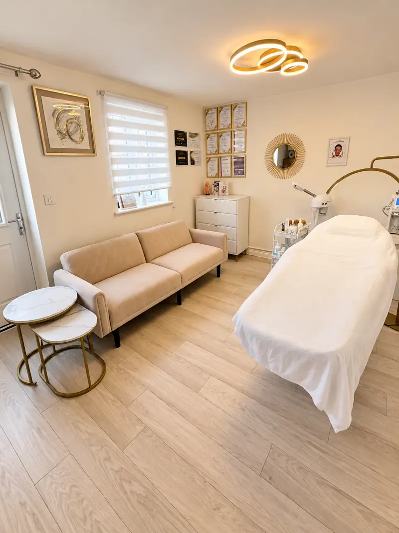 Inside Adri’s private treatment studio